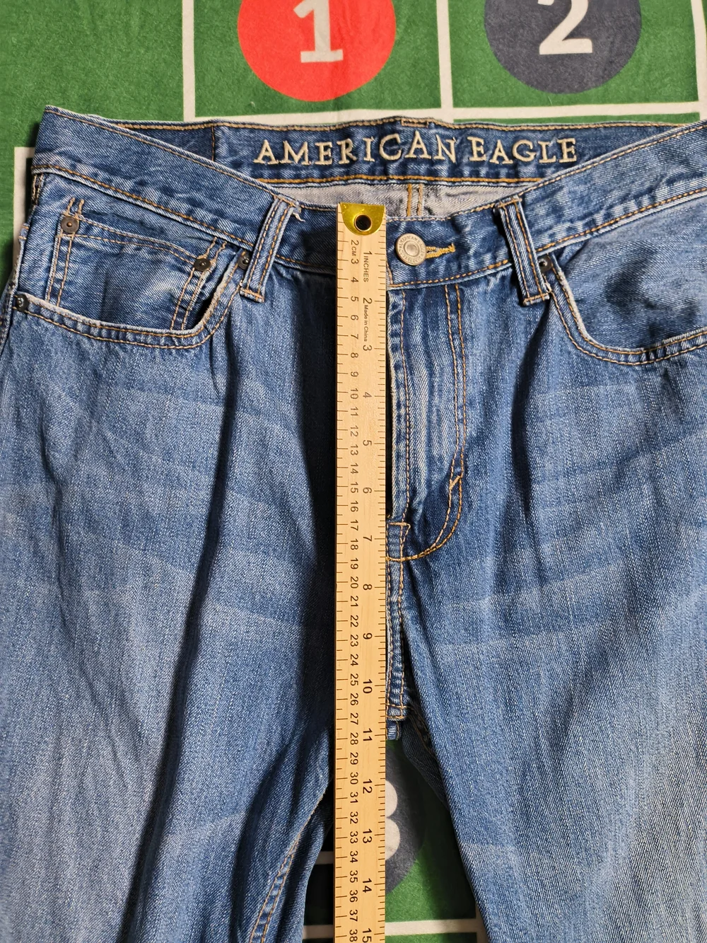 American Eagle Low Loose Jeans 32x29 Baggy Boyfriend Denim Tagged 32x32